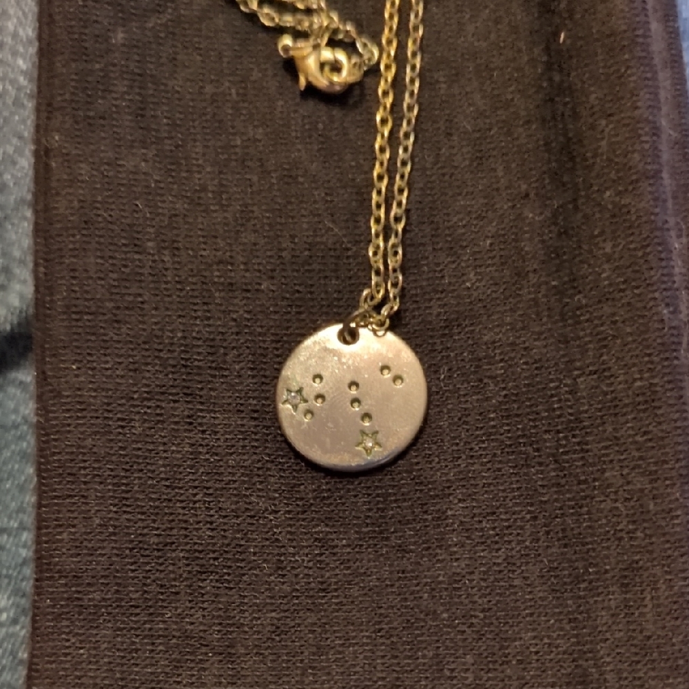 Gold Constellation Pendant Necklace